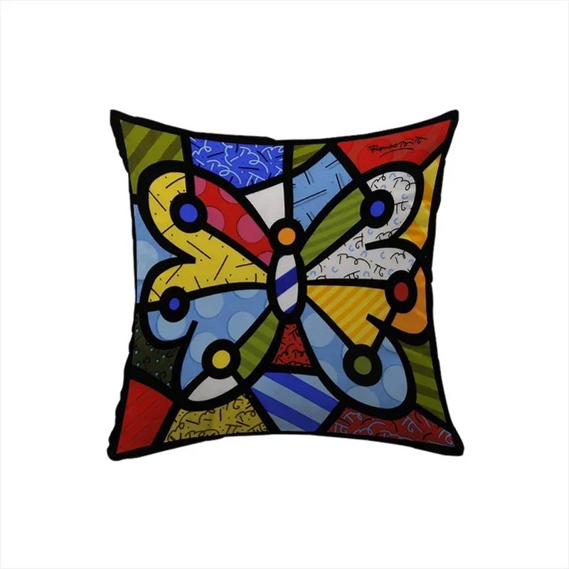 Luksuriøst Sofaputetrekk B-Britto Putetrekk Firkantet Putetrekk Hjemmetekstil Dakimakura Bryllupsgave