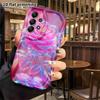 Phone Case: 2D Flat Samsung Galaxy A34 A35 M05 M06 S20 S22 S21 FE Plus 5G Protective Case, Crystal Diamond Rose, Christmas and Halloween Gift