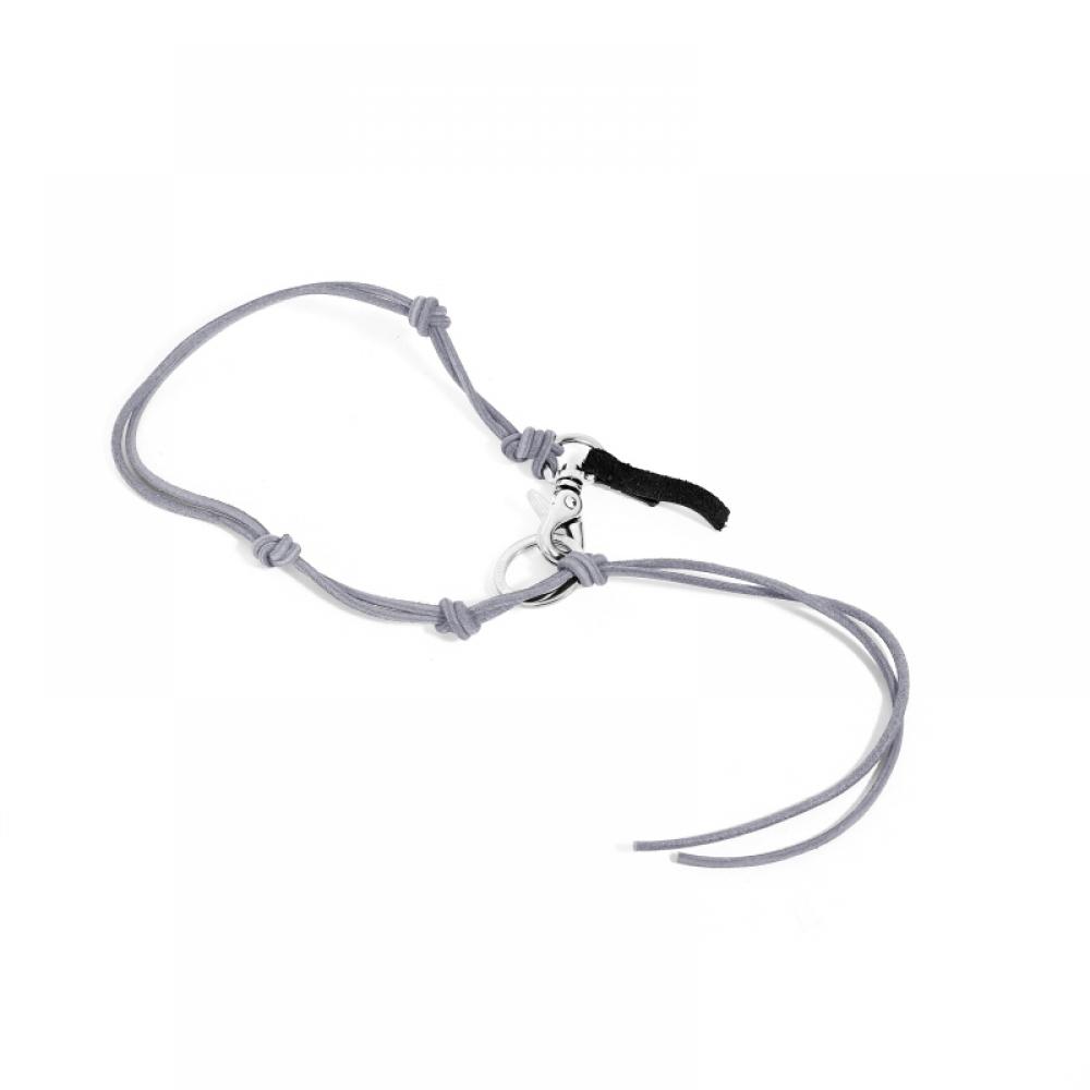 Aour Legacy Skórzany Naszyjnik Radon Antyczny Niebieski Brelok A2238lbe