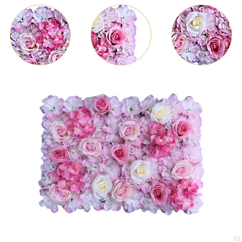 Decorative Floral Wall Panel for Indoor Events