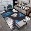 Carpet Living Room Bedroom Romantic Flower Coffee Table Mat Non-slip Door Mat Mat Mysterious Carpet