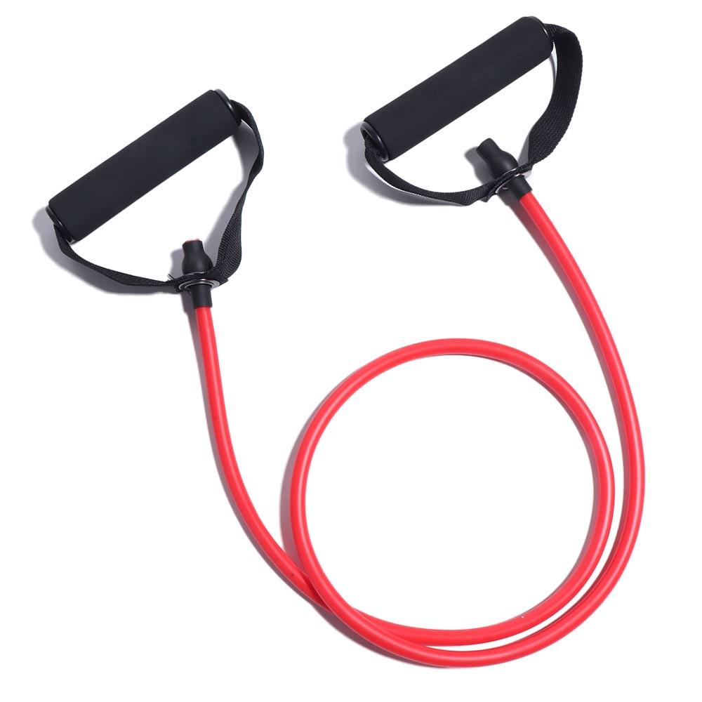 5 Levels 5 Levels Resistance Bands Elastic Multifunctional Resistance Pull Rope Portable With Handles Fitness Elastic Bands Home красный