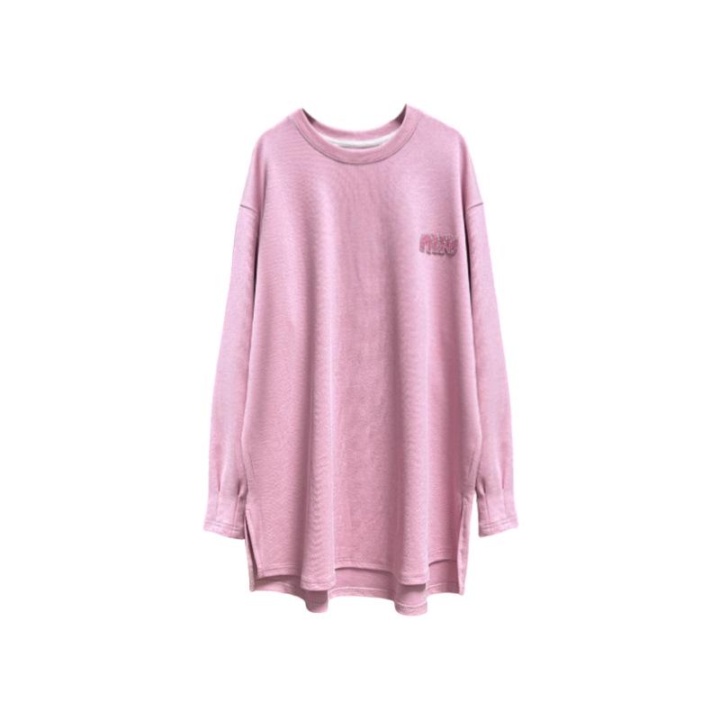 Herbst Umstandsmode 2026: Lockerer Mid-Length Plus Size Hoodie für trendige Mamas