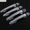Car Side Door Handle Decoration Protection Cover Trim For Mitsubishi Outlander  - 2025 ABS Chrome / Carbon Fiber Accessories