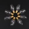 10Pcs E12 120V 7W Transparent Warm Yellow Color Tungsten Lamp Light Bulb For Decoration Salt Rangehood Refrigerator Lamp