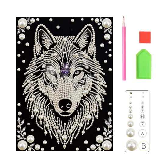 3D-Perlenmalerei-Set zum Selbermachen: Mosaik-Wandbild mit Strassperlen und Schmetterlingen für Erwachsene – ideal für die Schlafzimmerdekoration.