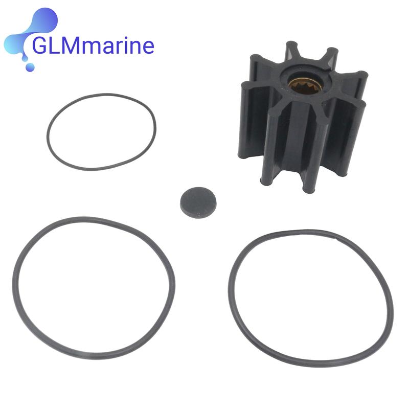 123325-42021 Impeller Kit For Yanmar Marine 4LHA-STE Replaces 127610-42200 120650-42310