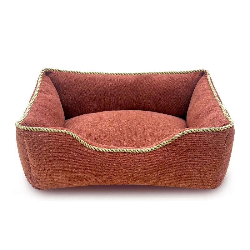 Durable, Waterproof, Hair-Resistant Dog Bed - Cozy for Small & Medium Dogs, Washable, and Warm for Winter.