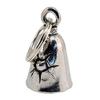 [Guardian Bell USA] MADE IN USA BILLET Bullet Biker Amulet Keychain Traffic Safety Bell Amulet; AMGB-158