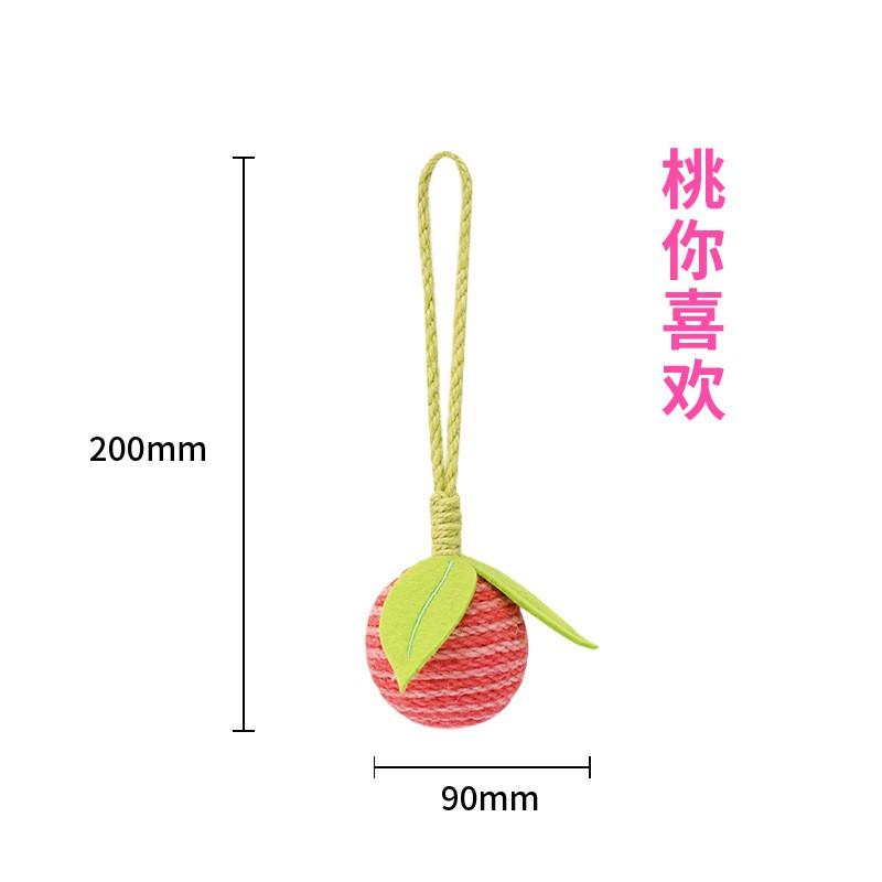 Natural Sisal Rope Cat Toy Ball Set - Durable Chew Play Indoor Cats Stress Relief Mental Stimulation