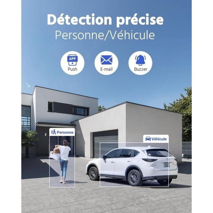 Overvåkingssett - ANNKE - 1080p - 4 Kameraer - Nattsyn - IP67 Vanntett