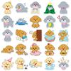 Teddy Stickers: 50pcs Cute Cartoon Dogs & Puppies, Waterproof Graffiti Decor for Phones