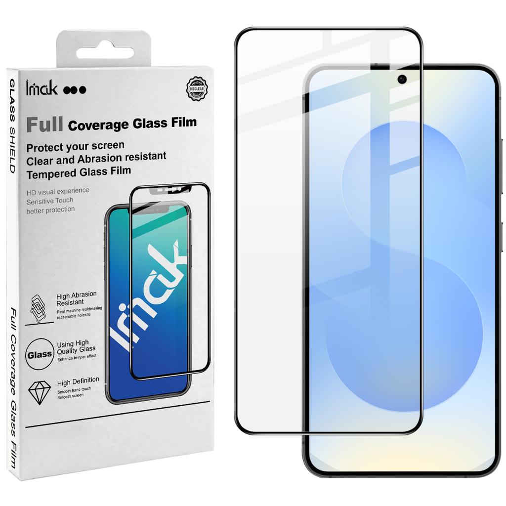 IMAK Vollflächige Schutzfolie aus gehärtetem Glas der Pro+ Serie für Samsung Galaxy A27, A37 und A57 5G (169 mm)