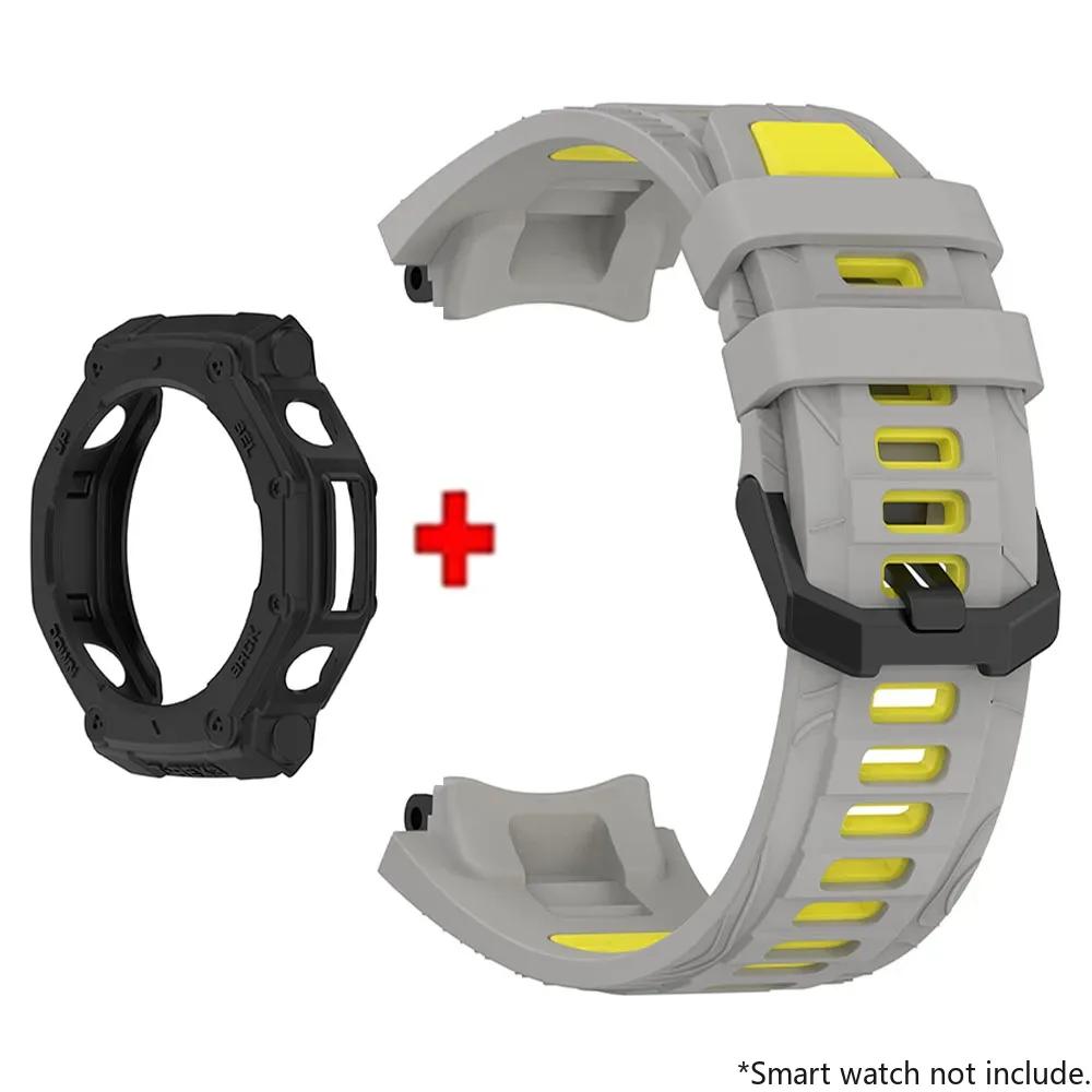 Silikonový řemínek a pouzdro pro chytré hodinky Huami Amazfit T-REX 3 Řemínek Náramek T-Rex3 Sportovní náramek Náramek na zápěstí S nástrojem