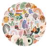 110 New Style Retro Bohemian Graffiti Stickers Suitcase Notebook Skateboard Water Cup Waterproof Stickers