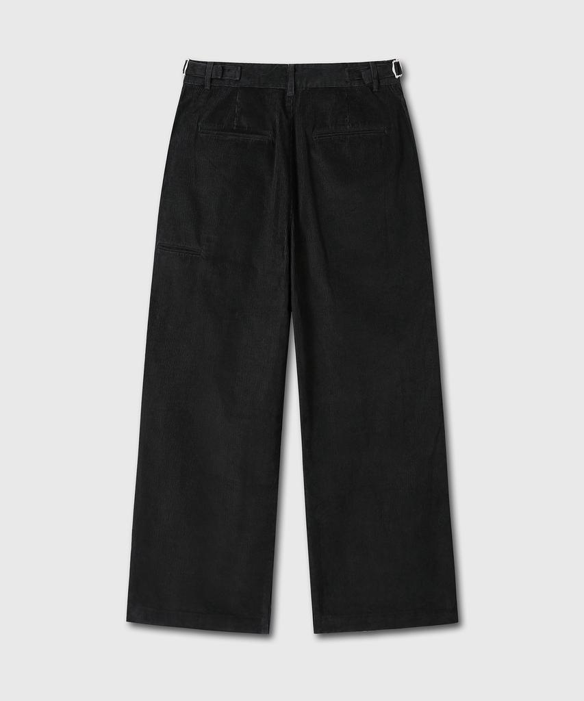 Daibeuin Uniform Corduroy Chino Pants (Black)