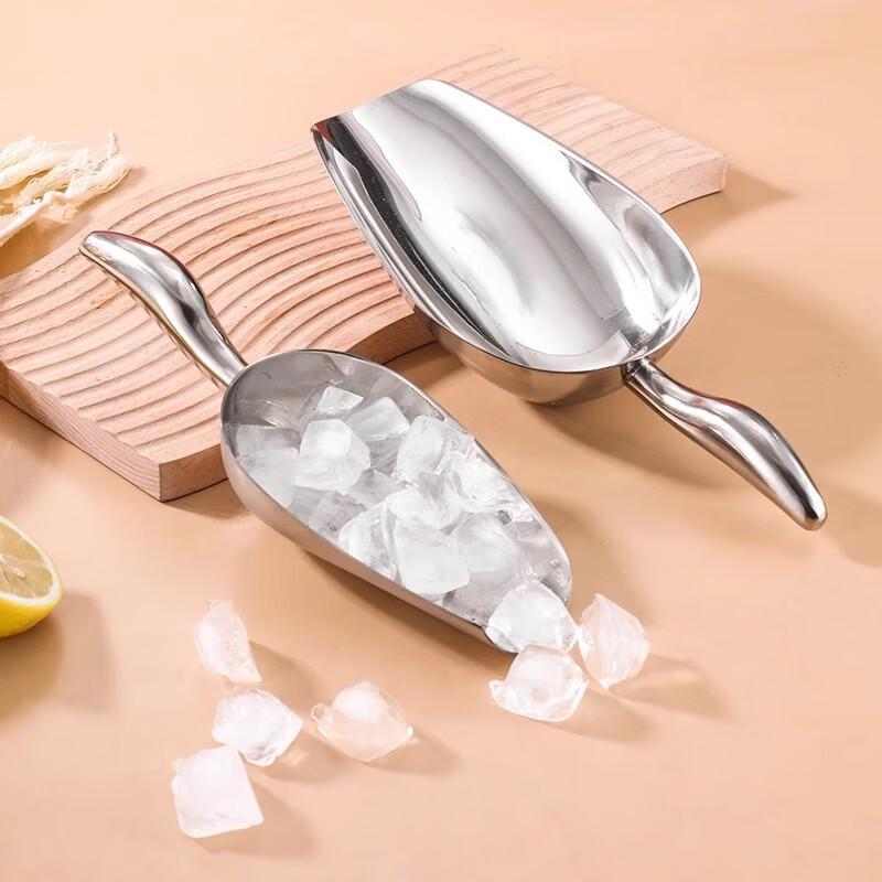 Stainless Steel Ice and Flour Scoop