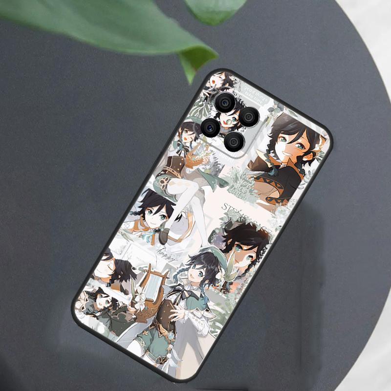 Genshin Impact Venti For Honor Magic 7 Lite 6 8 Case For Honor 200 400 Pro 90 70 50 X8c X8b X9a X9b X9c X9d Win RT