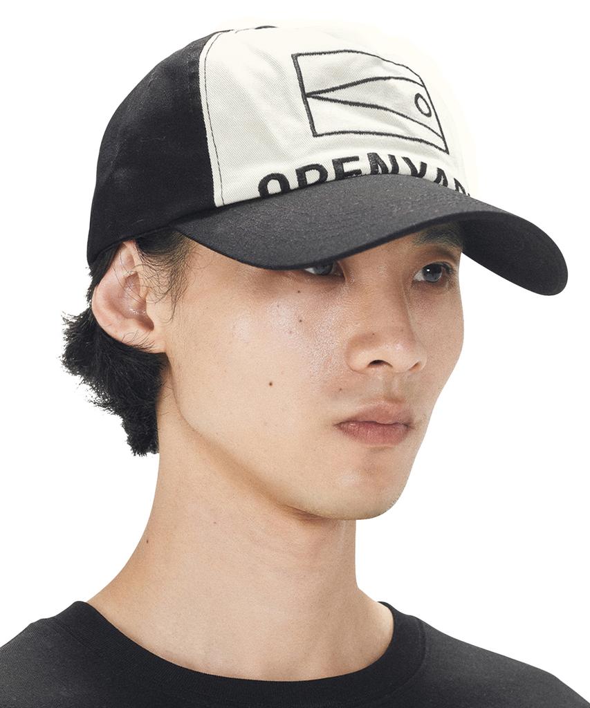 Opeunyadeu(Owai) Oy Square Logo Cap - Black