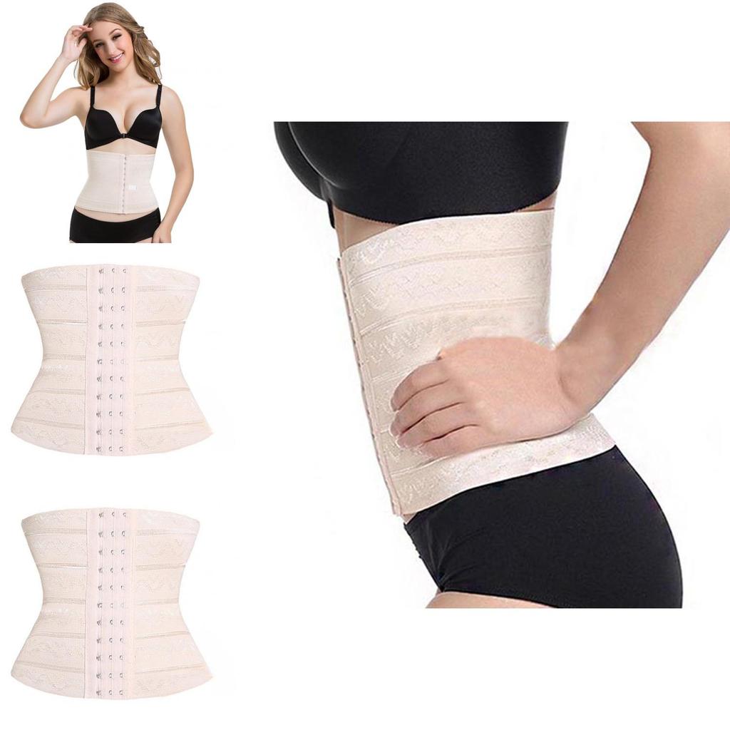 Cinturón Moldeador Corporal Sin Costuras Con Fibra de Goma Transpirable Para Todas las Estaciones Entrenador de Cintura Adelgazante Para Mujeres