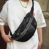 Breast Bag Men's and Women's Outdoor Sports City Leisure Fanny Pack Trendy Versatile Messenger Bag Small Backpack Walking Cycling Bag