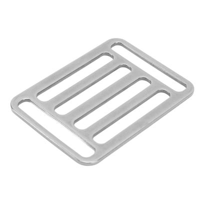 Diving Belt Keeper 316 Stainless Steel Rectangular Diving Webbing Strap Keeper for BCD Equipment Accessories