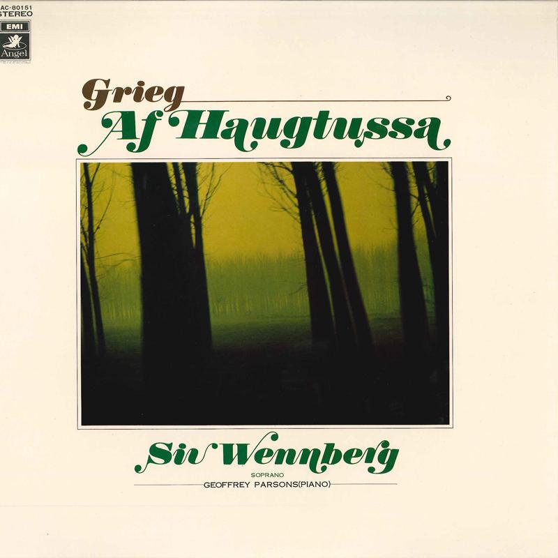

LP Запись SIV WENNBERG, GEOFFREY PARSONS - Григ: af Haugtussa , соч.67 EAC80151 ANGEL Япония Оби Классика Б/у