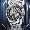 Hollow Skeleton Men's Mechanical Wristwatches Fashion Luminous Watch Men Business Waterproof Automatic Watch For Men