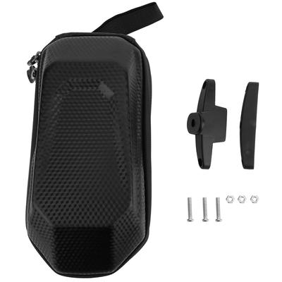 Mountain Bike Carbon Grain Waterproof Tail Rear Bag Large Capacity Hard Shell Seat Package Cycling