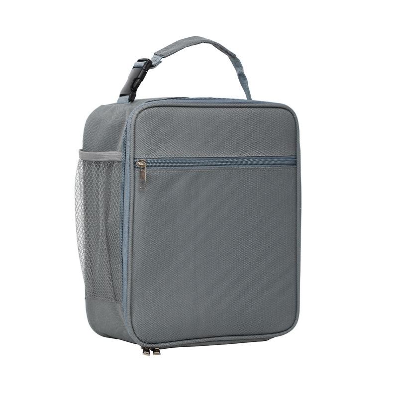 Student Portable Large Capacity Insulated Lunch Box Reusable Lunch Bag for Men Women Waterproof Oxford Cloth Insulated Cooler Bag