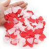 2.5cm 10/20g Red White mixed Heart Shape Paper Confetti Balloon Filler Wedding Birthday Party Table Decoration Throwing Supplies
