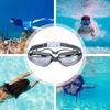 Swimming Goggles With Earplug Wide View Anti Fog&uv Swimming Goggles Uv Protection Clear Anti-Fog Lenses Swim Goggles For Men