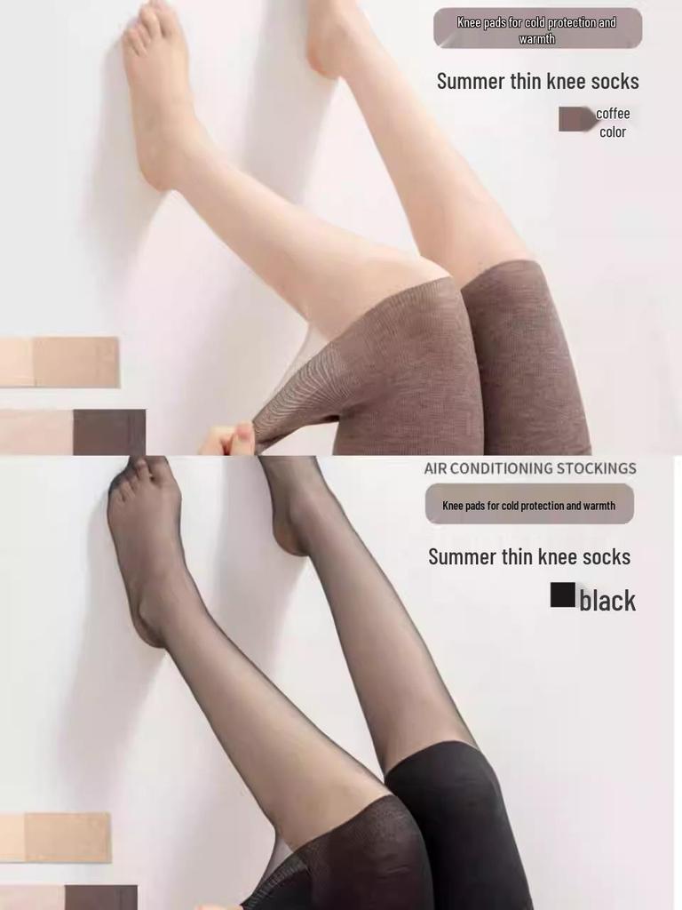 Damen Overknee Dünne Anti-Rutsch-Socken für den Sommer