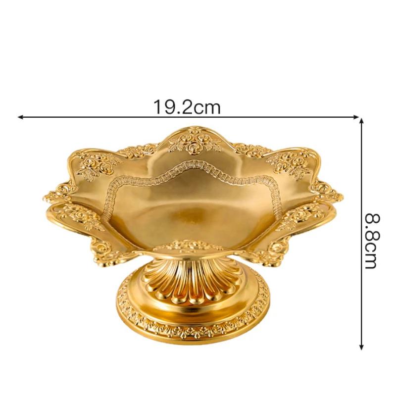 

Железный металлический хрустальный стеклянный поднос для фруктов домашний чайный столик для гостиной домашний поднос для хранения украшений