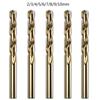 Cobalt High Speed Steel Twist Drill Bit Set M42 Stainless Steel Tool Set Accessories for Metal Drilling Cutter Machine