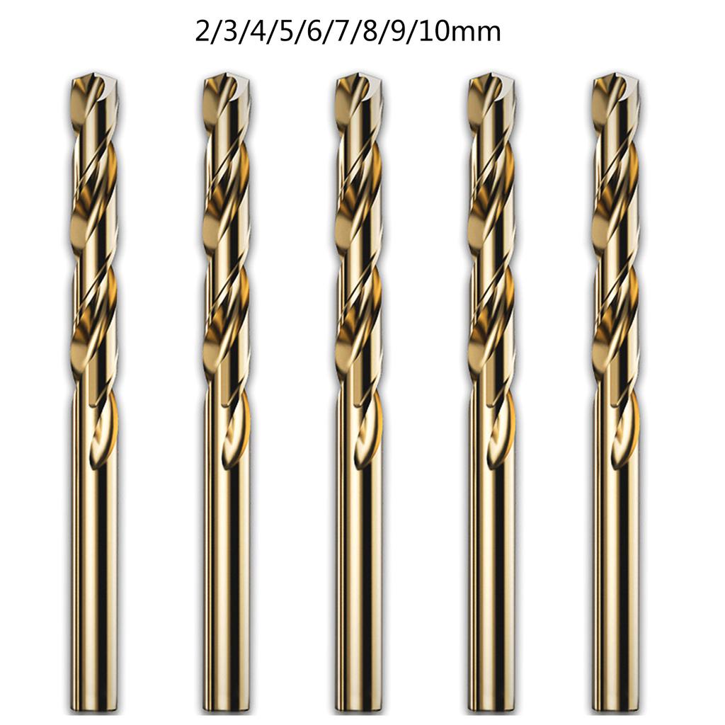 Cobalt High Speed Steel Twist Drill Bit Set M42 Stainless Steel Tool Set Accessories for Metal Drilling Cutter Machine