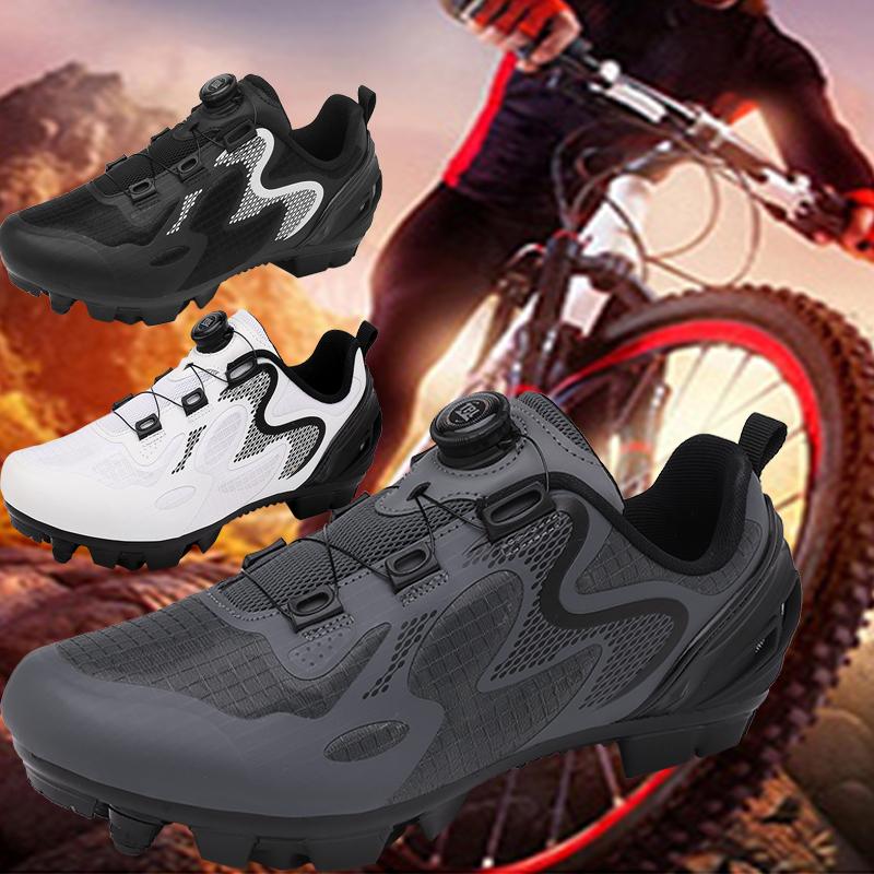 Professional Racing Road Bike Cycling Shoes Men Outdoor Non-Slip MTB Bicycle Sneakers Breathable Self-Locking Sports Cleat Shoes