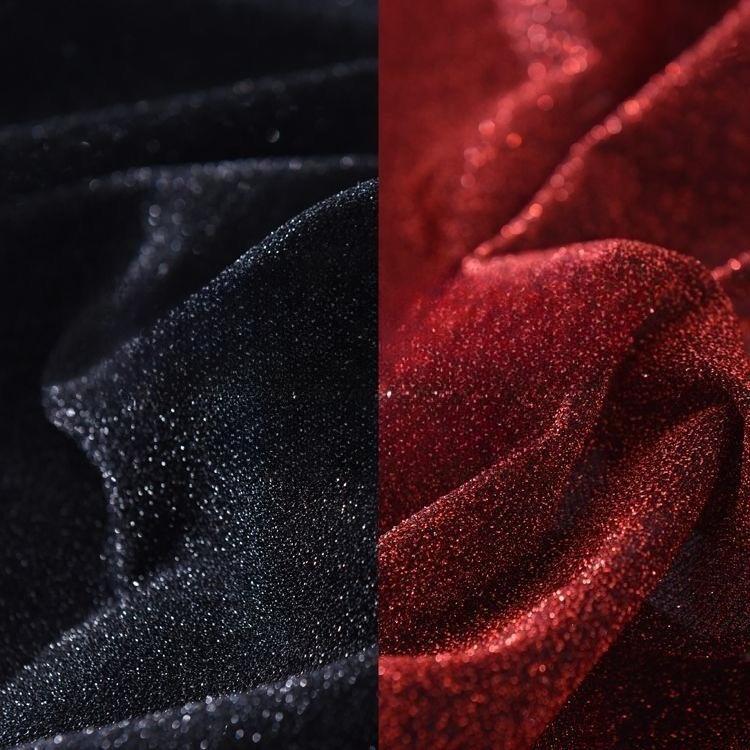 Starry Sky Glittering Glittering Mesh Fabric Can Be Used for Wedding Dresses Evening Gowns and Designer Clothing Fabrics