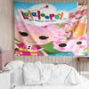 Lalaloopsy Tapestry for Bedroom Aesthetic Classroom Tapestries Wall Hanging for Living Room Dorm Office,Ideal Creative Gift