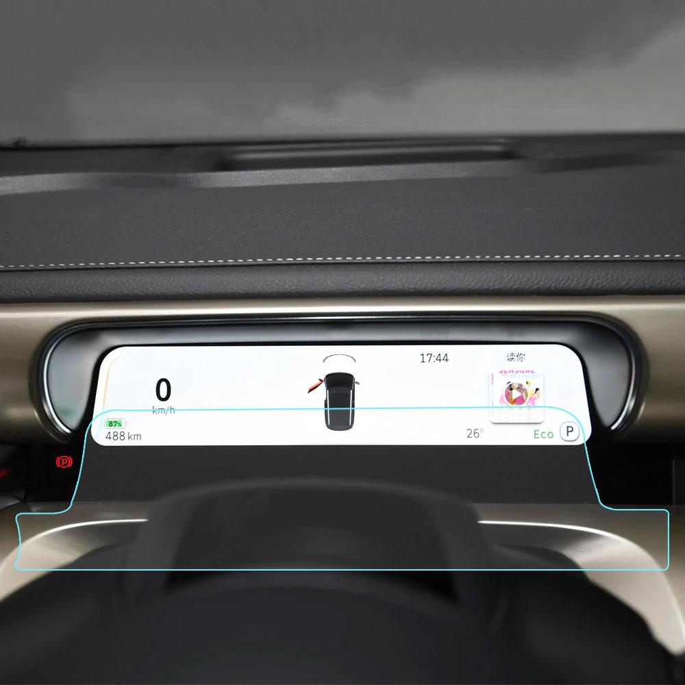 For Benz Smart 3 2023 2024 2025 Car Dashboard Screen Protector Toughened Glass Protective Film Sticker Car Styling Accessories