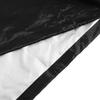  BBQ Gas Grill Cover, Heavy Duty Polyester Watertight Grill Cover for Outdoor Round Shape Gril with PU Coating, Double Sewing and   Tie 