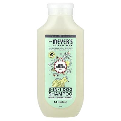 3-In-1 Dog Shampoo, Sweet Chamomile, 14 Fl Oz (414 Ml)