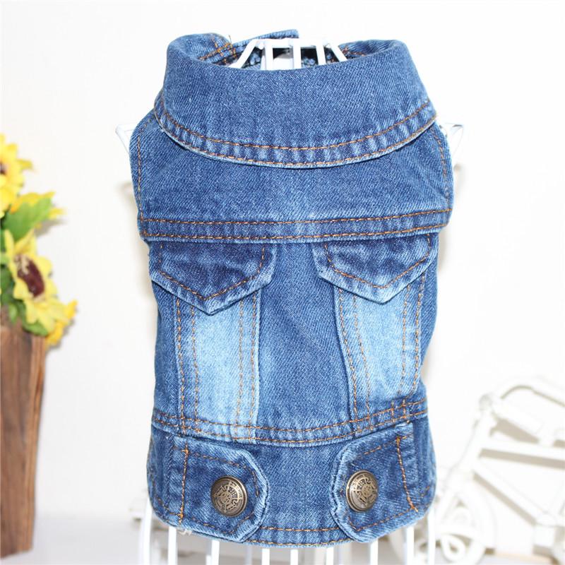 

BeiPet 2018 Spring/Summer Denim Vest for Dogs XL