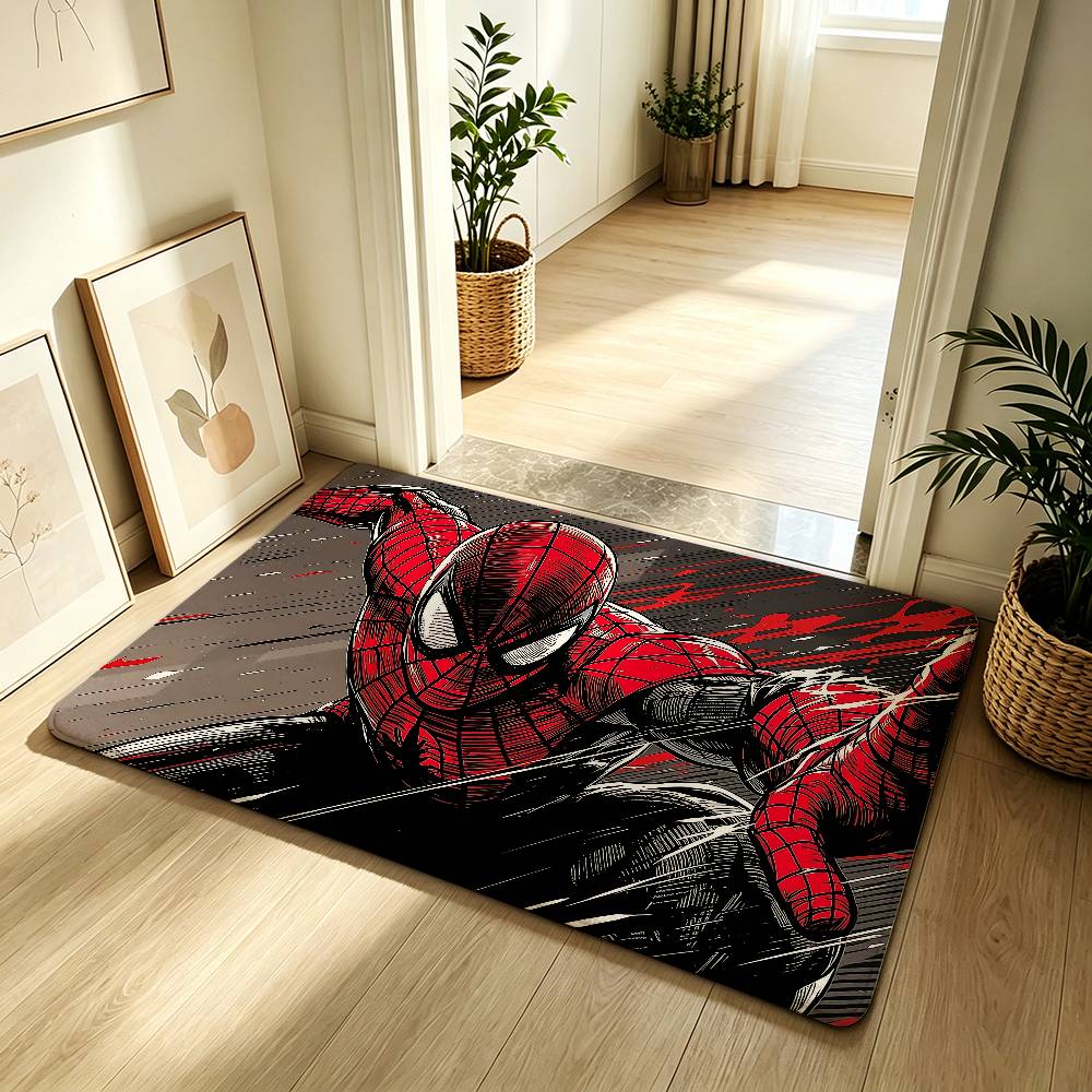 Movie-S-spider-manS Classic Carpet Bathroom Anti-slip Mat Door Mat Home Decoration Mat Entrance Door Mat Scratch-resistant Mat