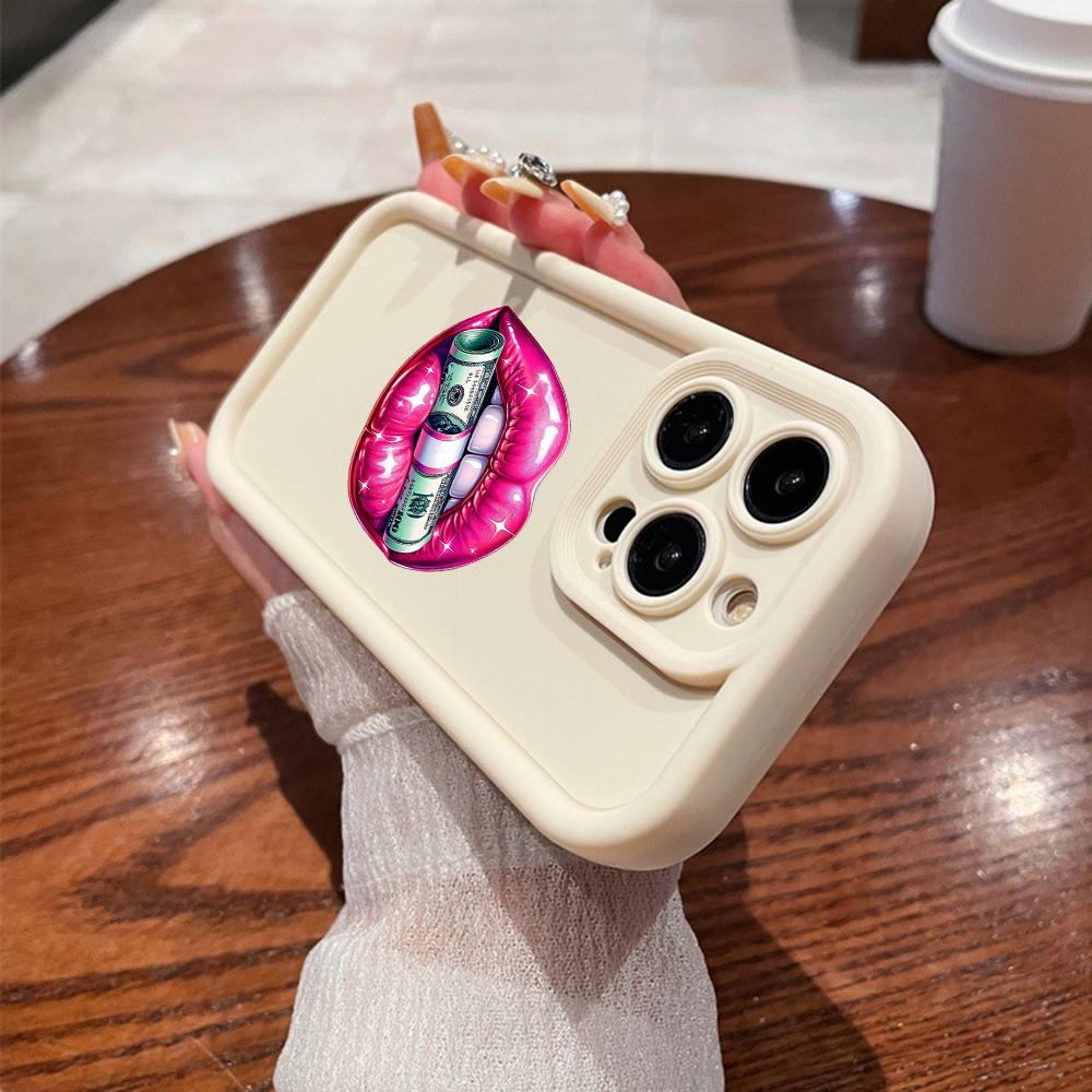 

LZ18 Lips kiss силиконовый чехол для телефона Samsung A15 A35 S24 S23 Ultra S22 S21 Plus S20 FE A05 A06 A54 A55 A53 A14 M15 противоударный задний чехол Samsung A53 5G