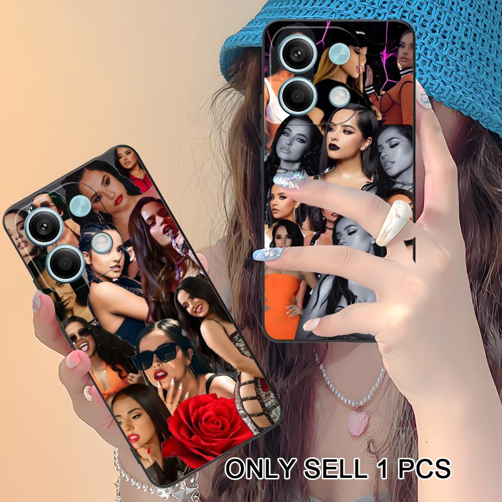 Moderne Becky G Mattes TPU-Handyhülle für Xiaomi Redmi 15 14 13 12 A5 3 2 1 C Plus 4G 5G Bunter Druck Deckel