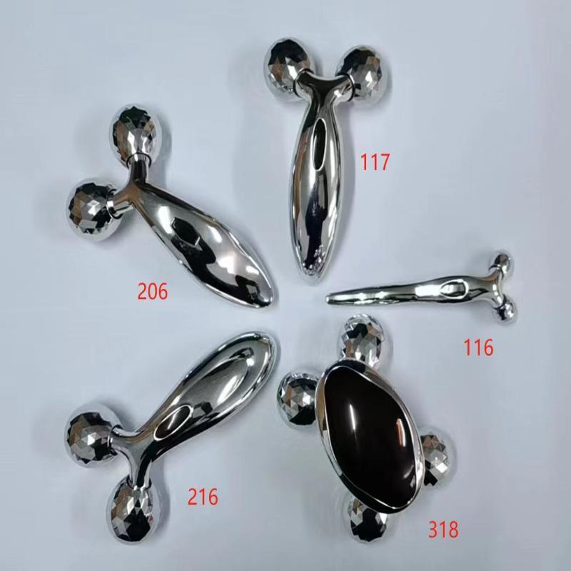 3D Dual Roller Massager Face Lifting Skin Tightening Suitable for Face Neck Body Daily Skincare Use