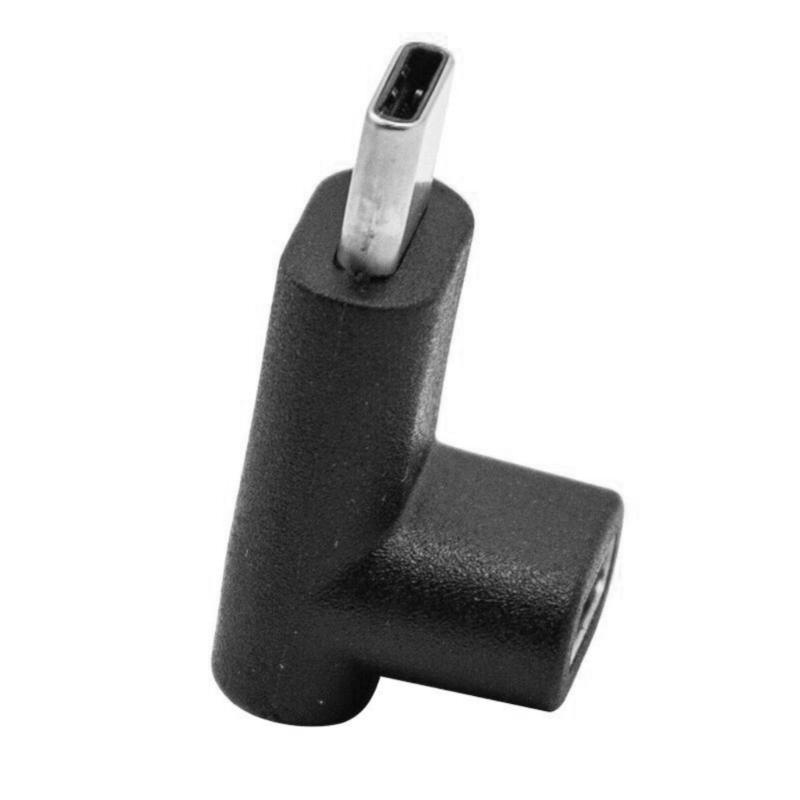 Adattatore USB Type C 3.1 ad Angolo Retto Adattatore USB C a USB C per Ricarica Efficiente e Trasmissione Dati in Spazi Ristretti