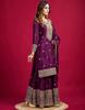 Women Indian Pakistani Salwar Kameez Sharara Set Bollywood Party Wear Ethnic Palazzo Suit