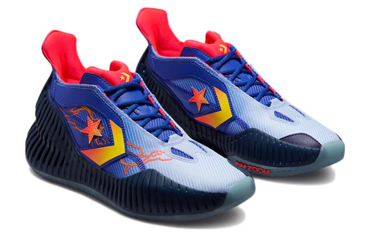 Converse All Star BB Prototype CX Mid Thunder and Lightning Blue Flame Basketball Shoes A04332C
